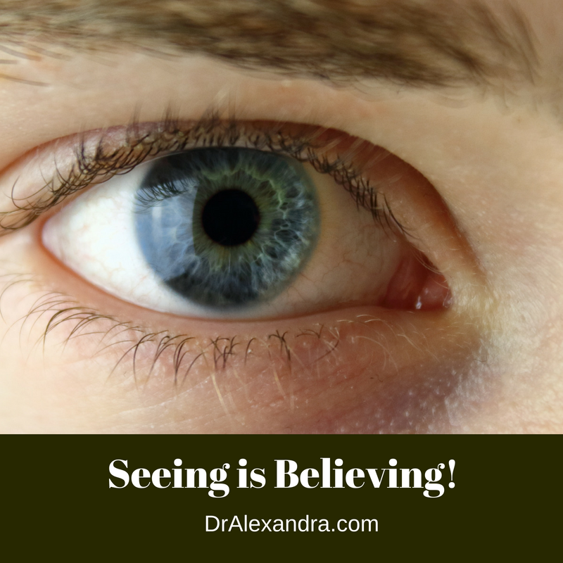 Seeing is believing